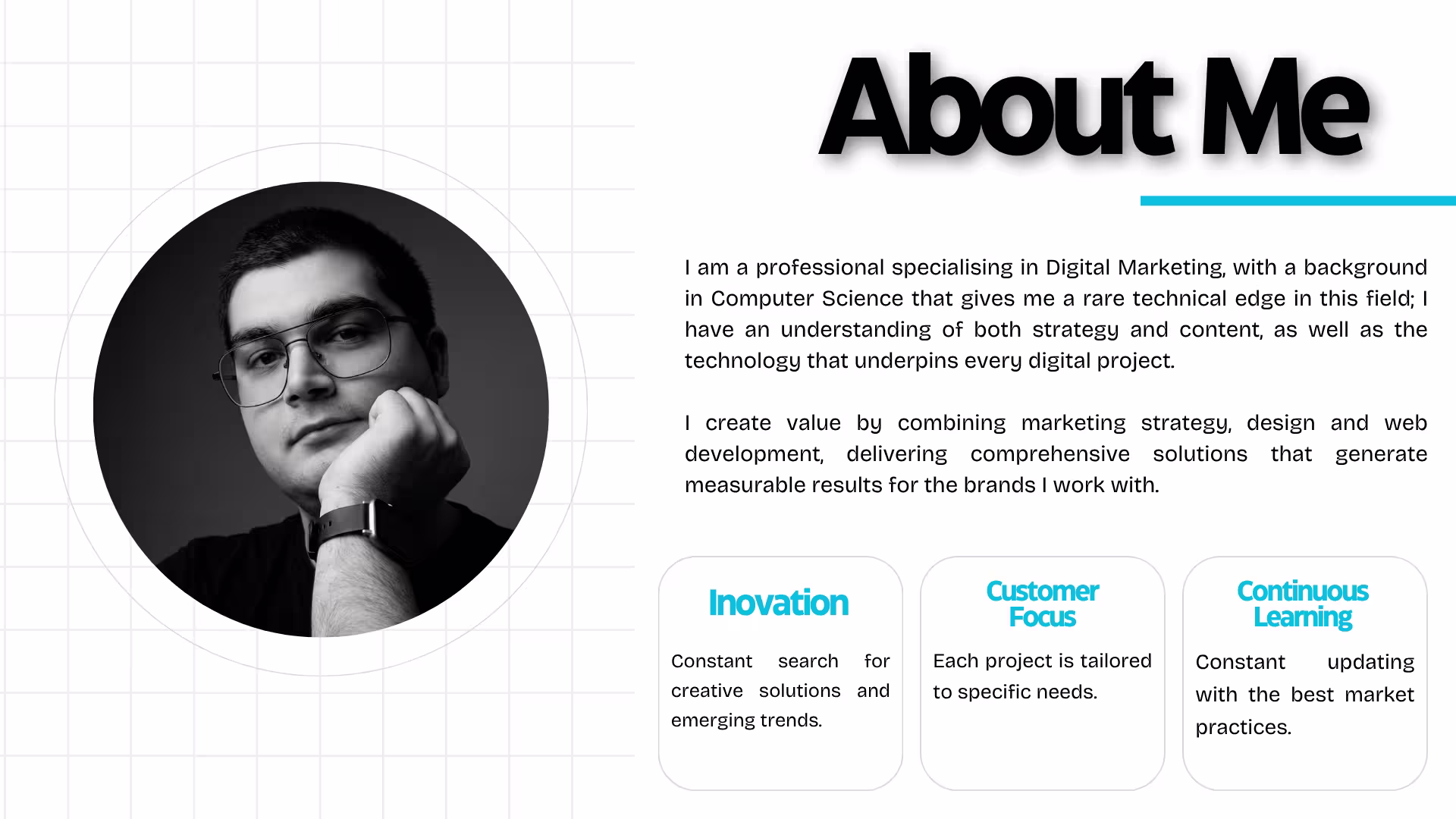 Portfolio page